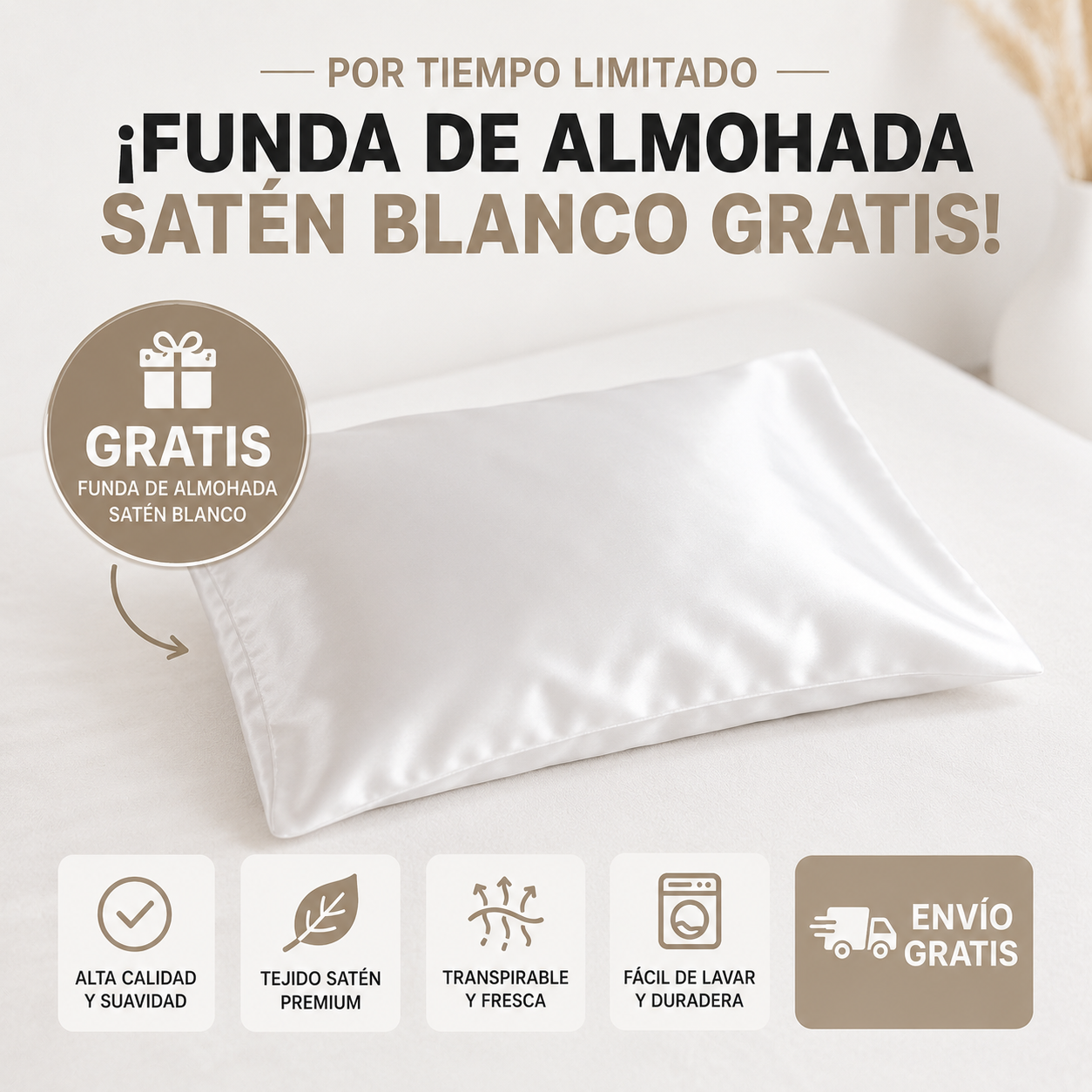 DreamComfort™ – Almohada Ergonómica para Sueño Reparador