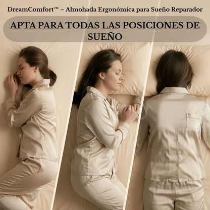 DreamComfort™ – Almohada Ergonómica para Sueño Reparador